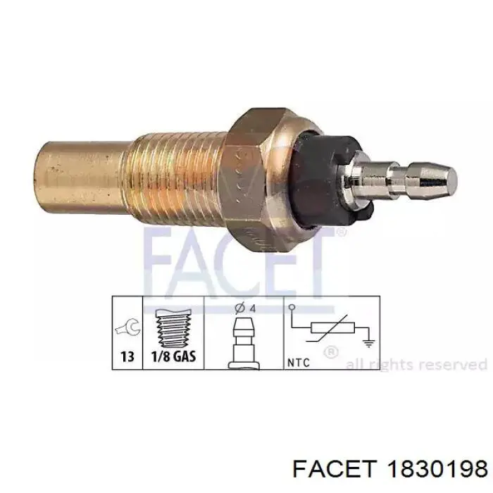 Датчик температури охолоджуючої рідини 37870PK2005 Honda