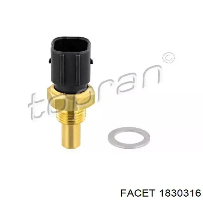 Термодатчик охолоджуючої рідини Facet 1830316 ціна, від 9.13 USD
