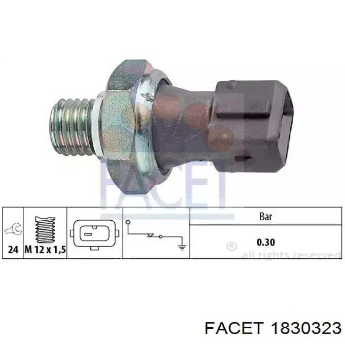Датчик температури охолоджуючої рідини, на прилад Kavo Parts ECT9005 ціна, від 5.12 USD