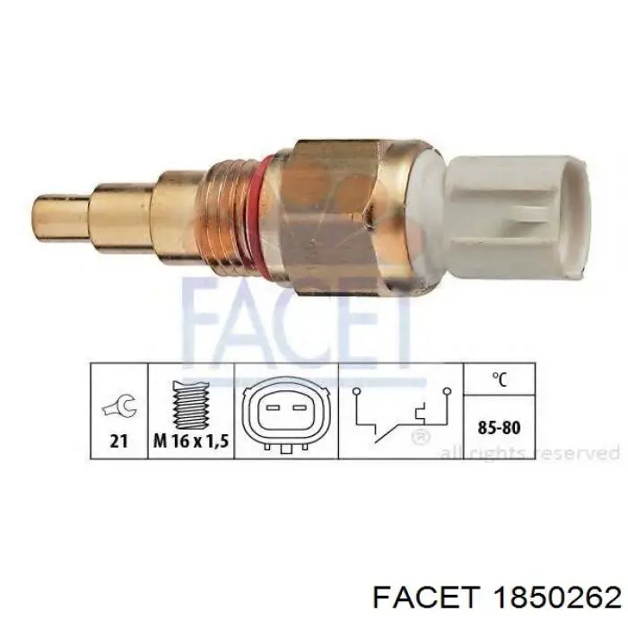 Датчик температури радіатора VAG 6X0959481 ціна, від 8.21 USD