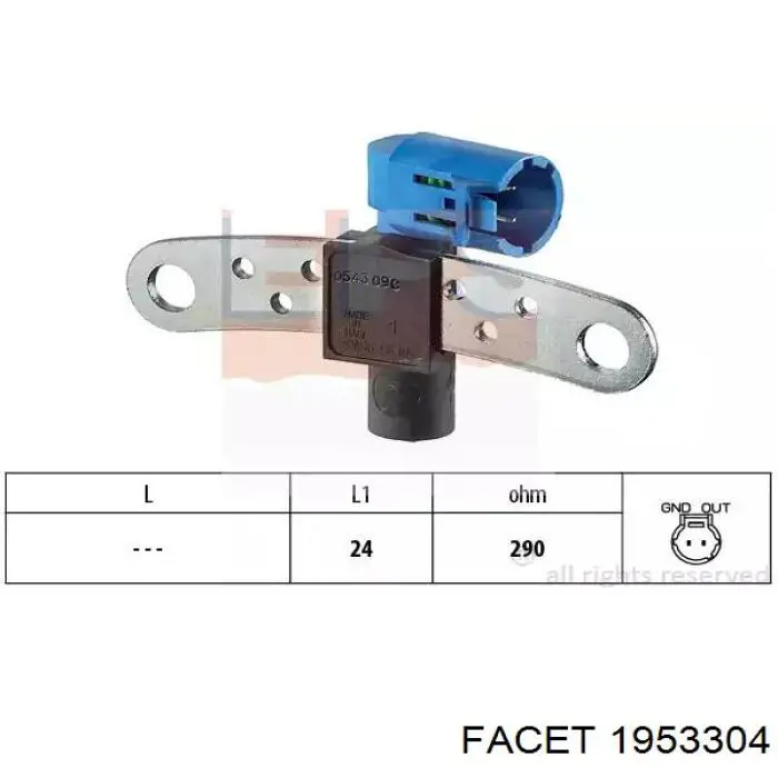 Датчик положення колінвала Ford BE8Z6C315A
