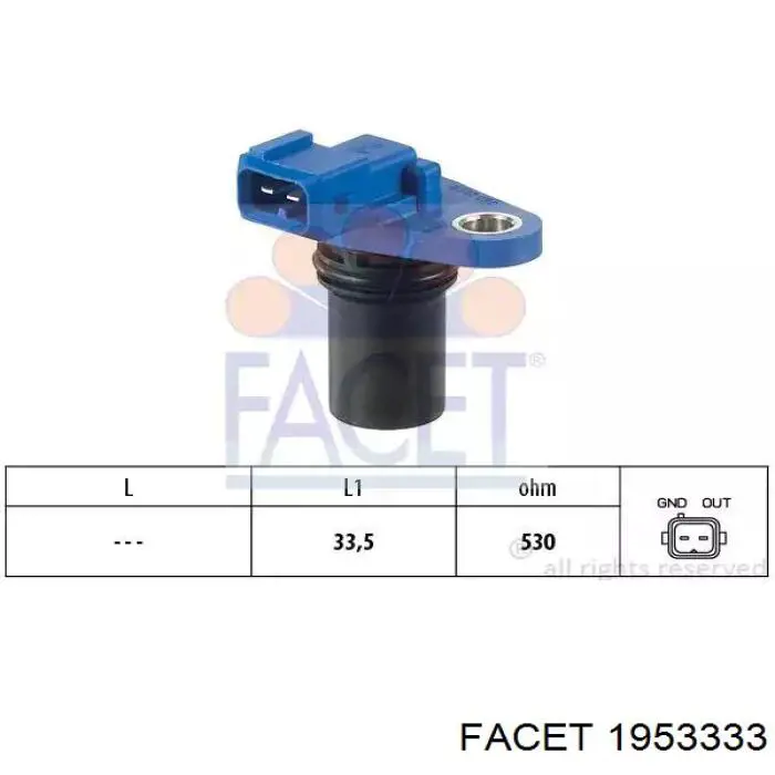 Датчик обертів колінвалу Mazda ZZC018230 ціна, від 11.35 USD