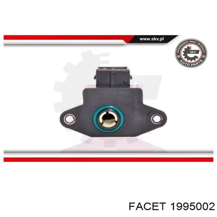 000016281E Peugeot/Citroen Датчик положення дросельної заслінки (потенціометр)