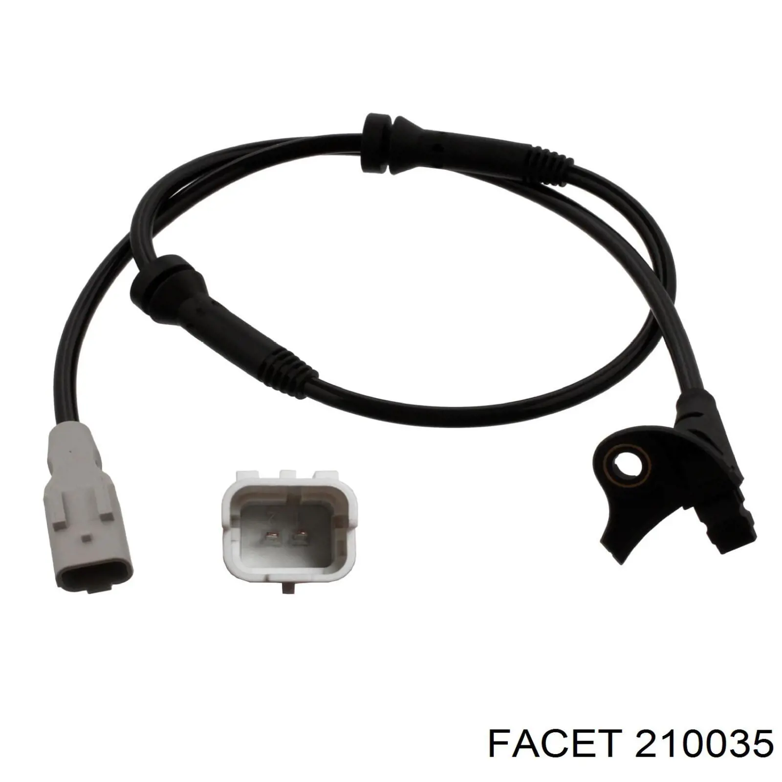 Датчик ABS передній Facet 210035 ціна, від 18.60 USD