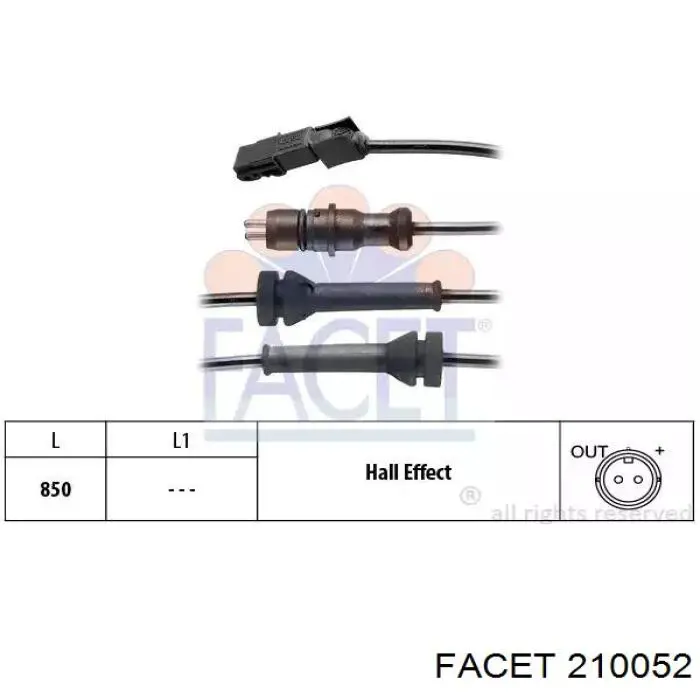 Купити 102473 Febi Датчик АБС (ABS) задній