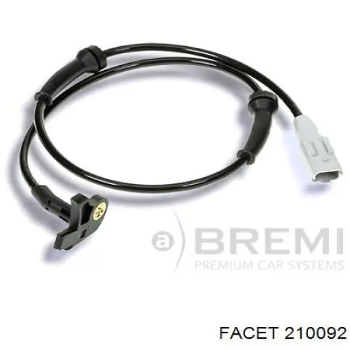 Датчик ABS передній Peugeot/Citroen 00004545E7 ціна, від 21.83 USD