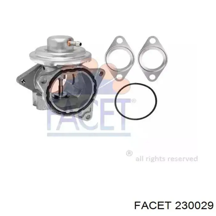 Клапан EGR Facet 230029 ціна, від 15.77 USD