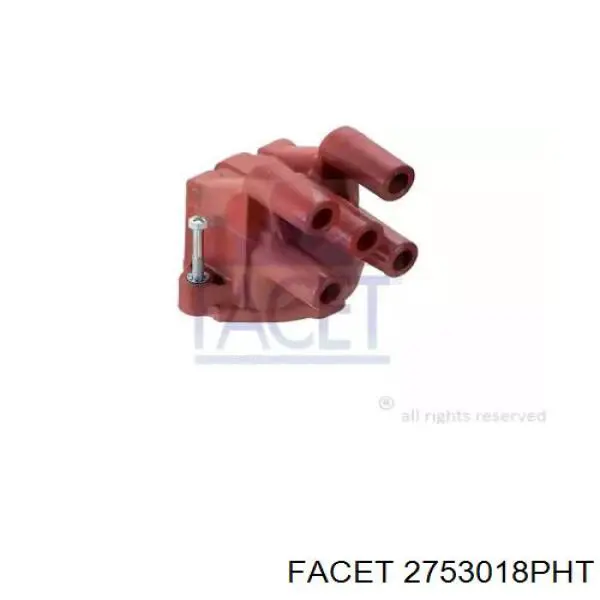 Кришка розподільника запалювання/трамблера Facet 2753018PHT ціна, від 32.77 USD
