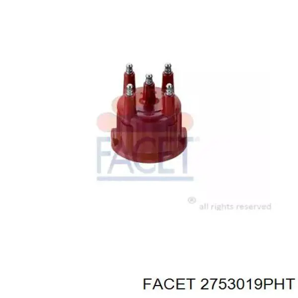 Кришка розподільника запалювання/трамблера Facet 2753019PHT ціна, від 7.89 USD