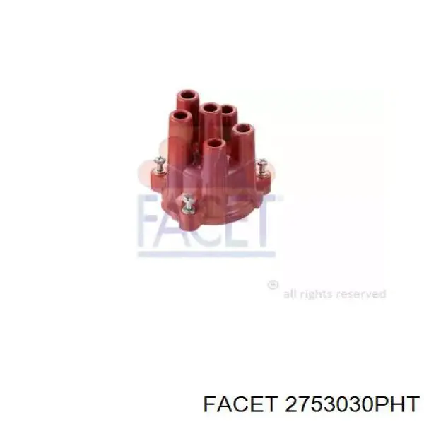 Кришка розподільника запалювання/трамблера Facet 2753030PHT ціна, від 14.64 USD