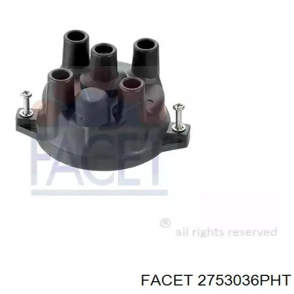 Кришка розподільника запалювання/трамблера Facet 2753036PHT ціна, від 8.92 USD