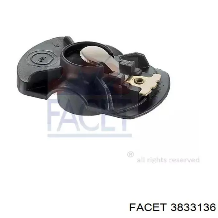 Бігунок (ротор) розподільника запалювання 3833136 Facet