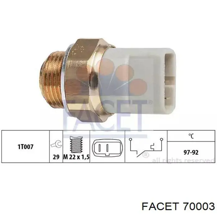 Манометри (показник тиску масла) FAE 1202 ціна, від 3.07 USD