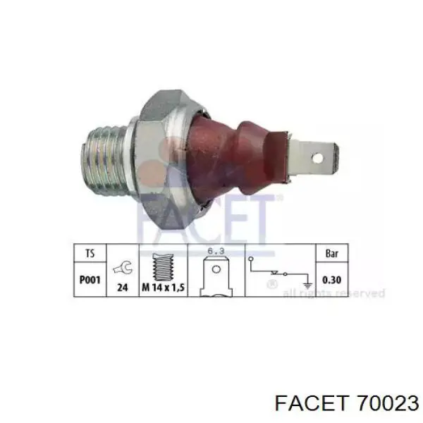 7701348032 Renault (RVI) Датчик показника тиску масла
