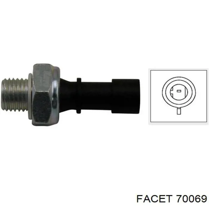 Манометри (показник тиску масла) Facet 70069 ціна, від 4.18 USD