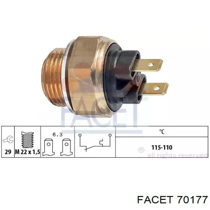 Купити SW90056 Delphi Датчик тиску масла