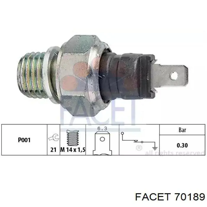 Датчик тиску масла 5090513 Autotechteile