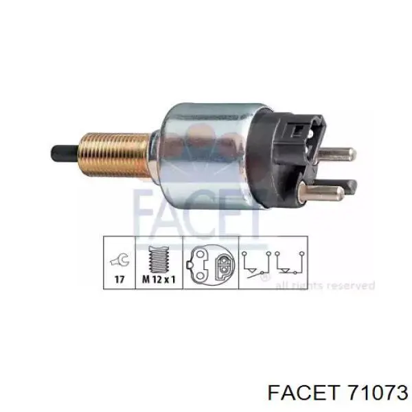 Кнопка стоп-сигналу Mercedes A0005458709 ціна, від 8.29 USD