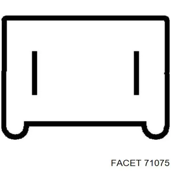 Кнопка стоп-сигналу Facet 71075 ціна, від 3.47 USD