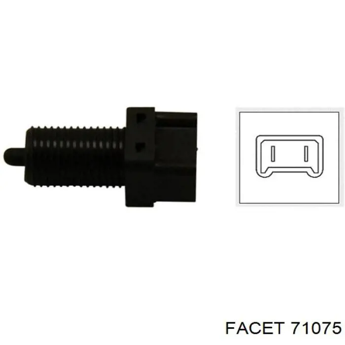Купити 71075 Facet Датчик педалі гальма