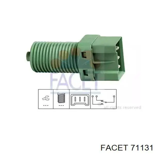 Купити 7700849824 Renault (RVI) Датчик педалі гальма