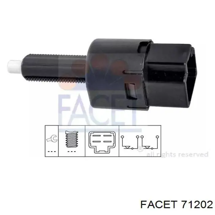 Купити 25320AX000 Nissan/Infiniti Датчик педалі гальма