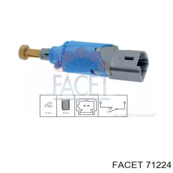 Датчик включення зчеплення Renault (RVI) 253250006R