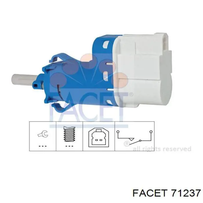 Кнопка стоп-сигналу Ford SW6546 ціна, від 5.64 USD