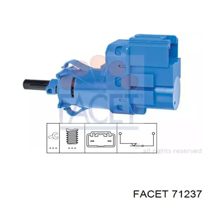 Купити 1224326 Ford Датчик педалі гальма