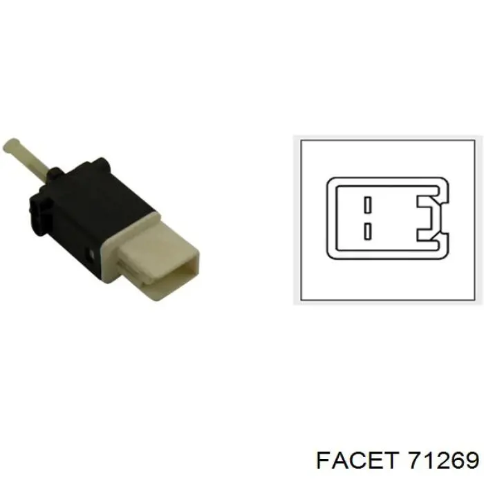 71269 Facet Лягушка стоп-сигналу