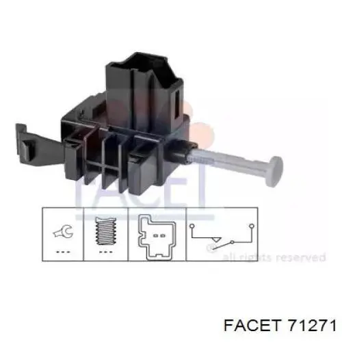 Кнопка стоп-сигналу Facet 71271 ціна, від 7.48 USD