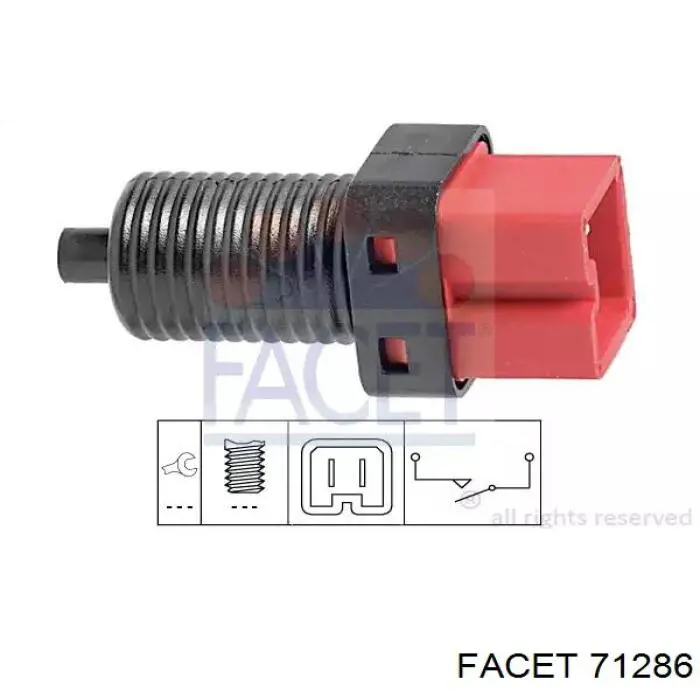 9805089880 Peugeot/Citroen Лягушка стоп-сигналу