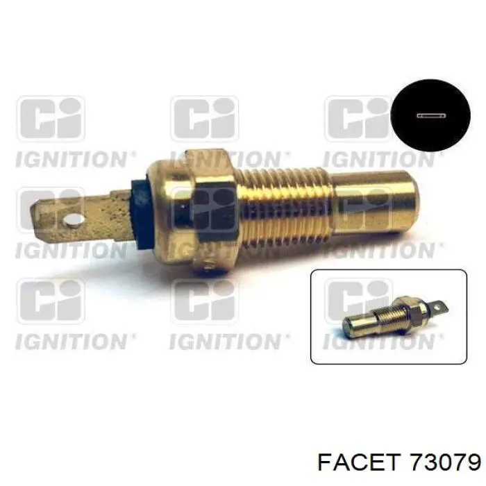 ECT8504 Kavo Parts Покажчик температури охолоджуючої рідини