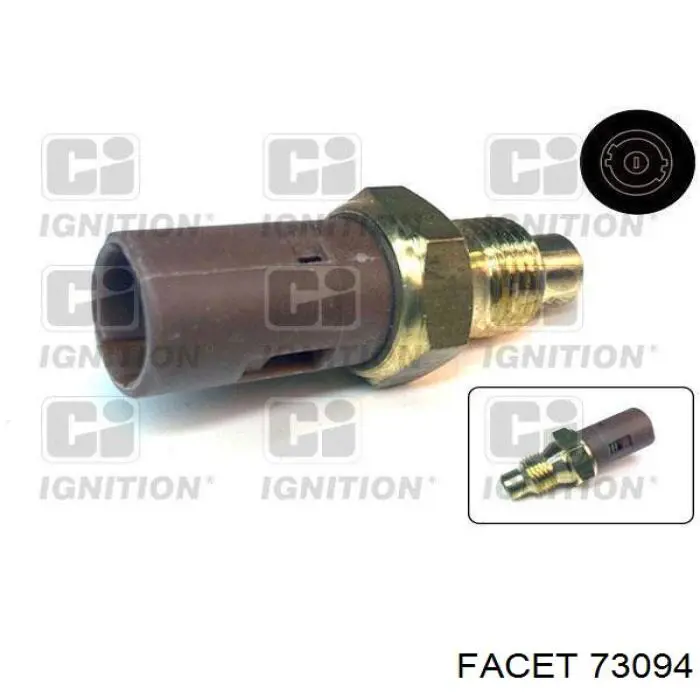 Термодатчик охолоджуючої рідини Renault (RVI) 7700771821 ціна, від 6.76 USD