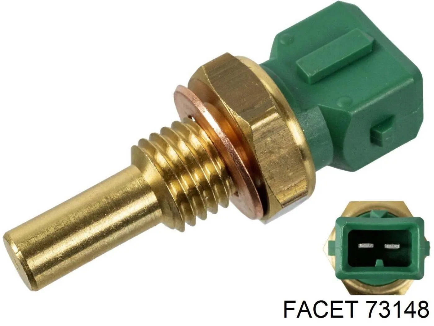 Термодатчик охолоджуючої рідини Facet 73148 ціна, від 6.75 USD