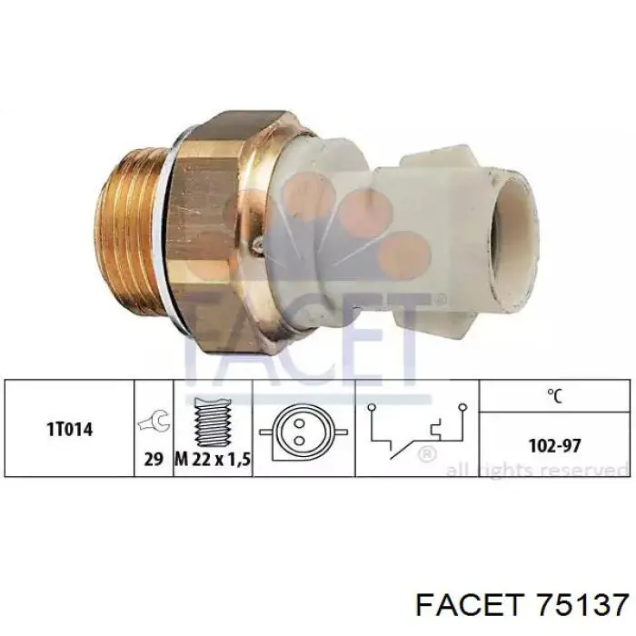 Датчик температури радіатора Stellox 0601517SX ціна, від 9.27 USD