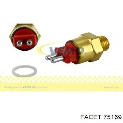 Датчик температури радіатора Facet 75169 ціна, від 9.32 USD