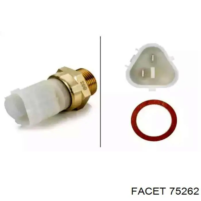 Датчик температури радіатора Facet 75262 ціна, від 8.21 USD