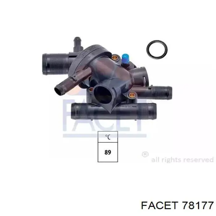 Кожух термостата Facet 78177 ціна, від 19.21 USD