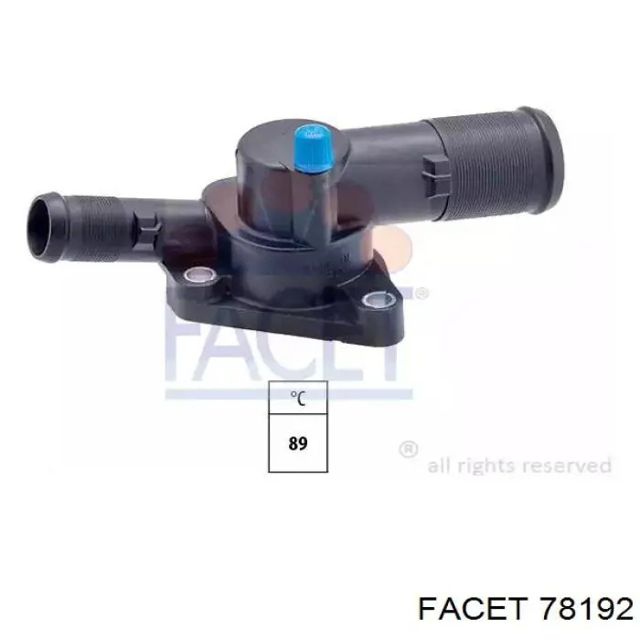 Купити 78192 Facet Термостат в корпусі