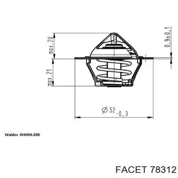 352317002230 Magneti Marelli Авто термостат