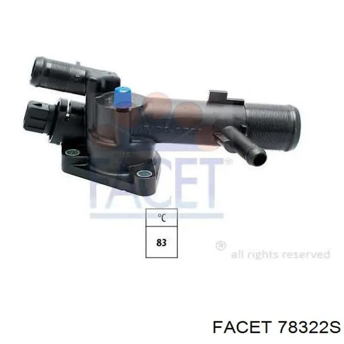 78322S Facet Авто термостат