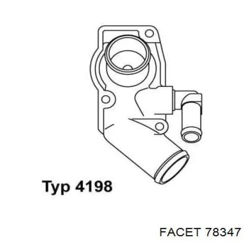 Термостат в зборі Facet 78347
