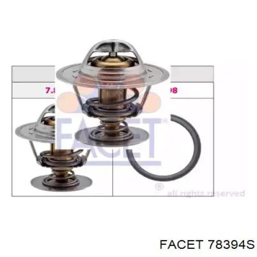 Автомобільний термостат Facet 78394S ціна, від 7.74 USD