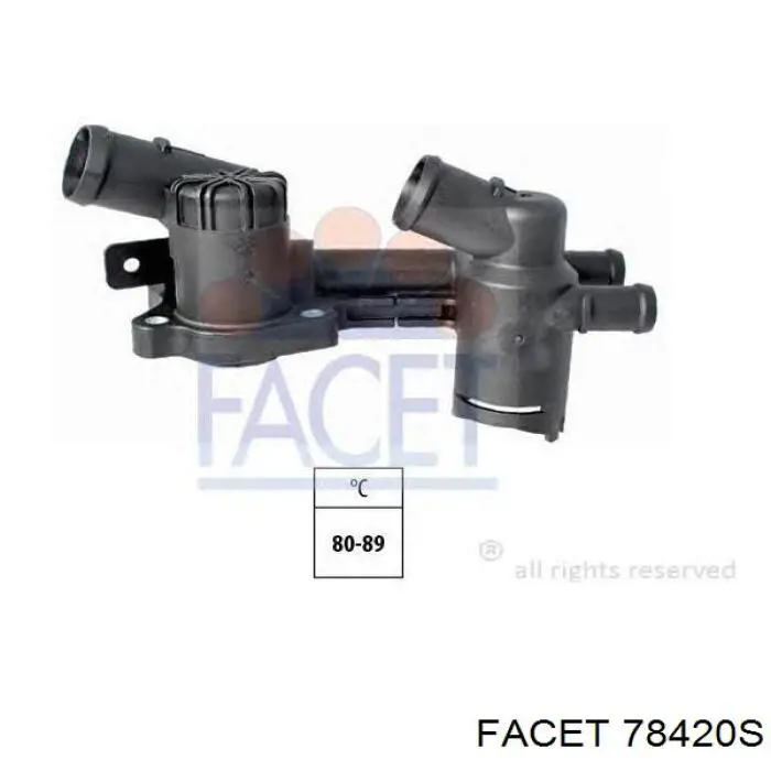 Автомобільний термостат Facet 78420S ціна, від 7.88 USD