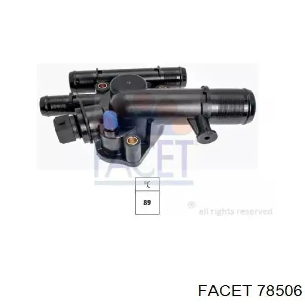 Купити 78506 Facet Термостат в корпусі