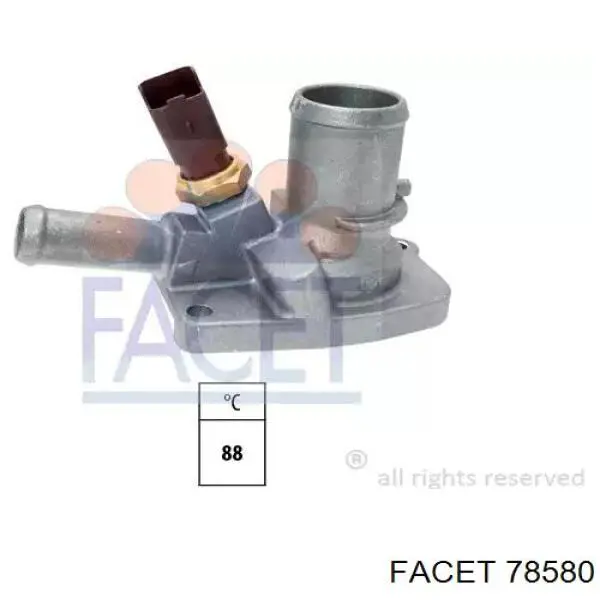 Термостат 55224021 Fiat/Alfa/Lancia