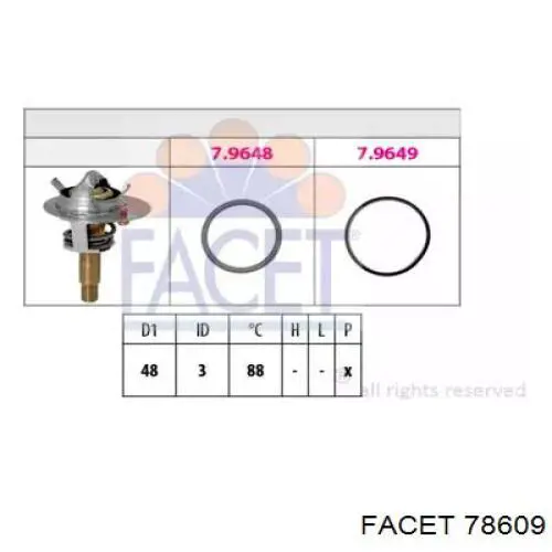 Автомобільний термостат Asam 73688 ціна, від 16.48 USD