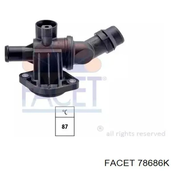 Термостат в зборі Facet 78686K