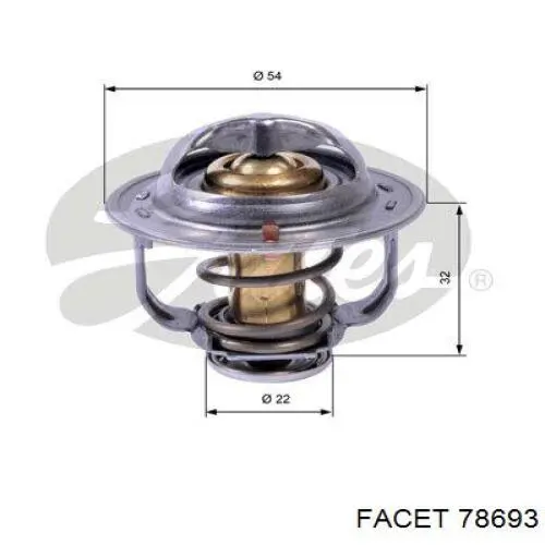 78693 Facet Авто термостат